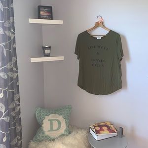 Live well & travel often shirt!!